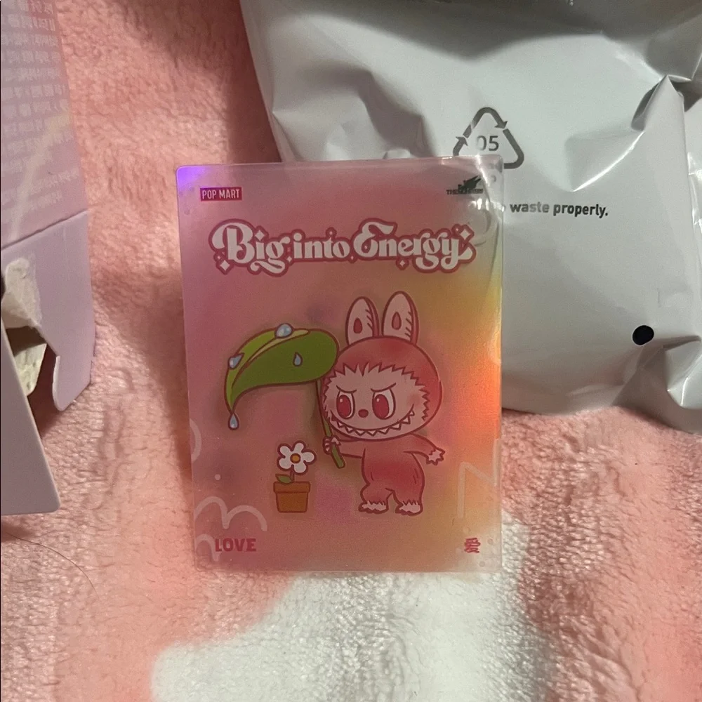 Pop Mart Big into Energy Phone Charm - Love